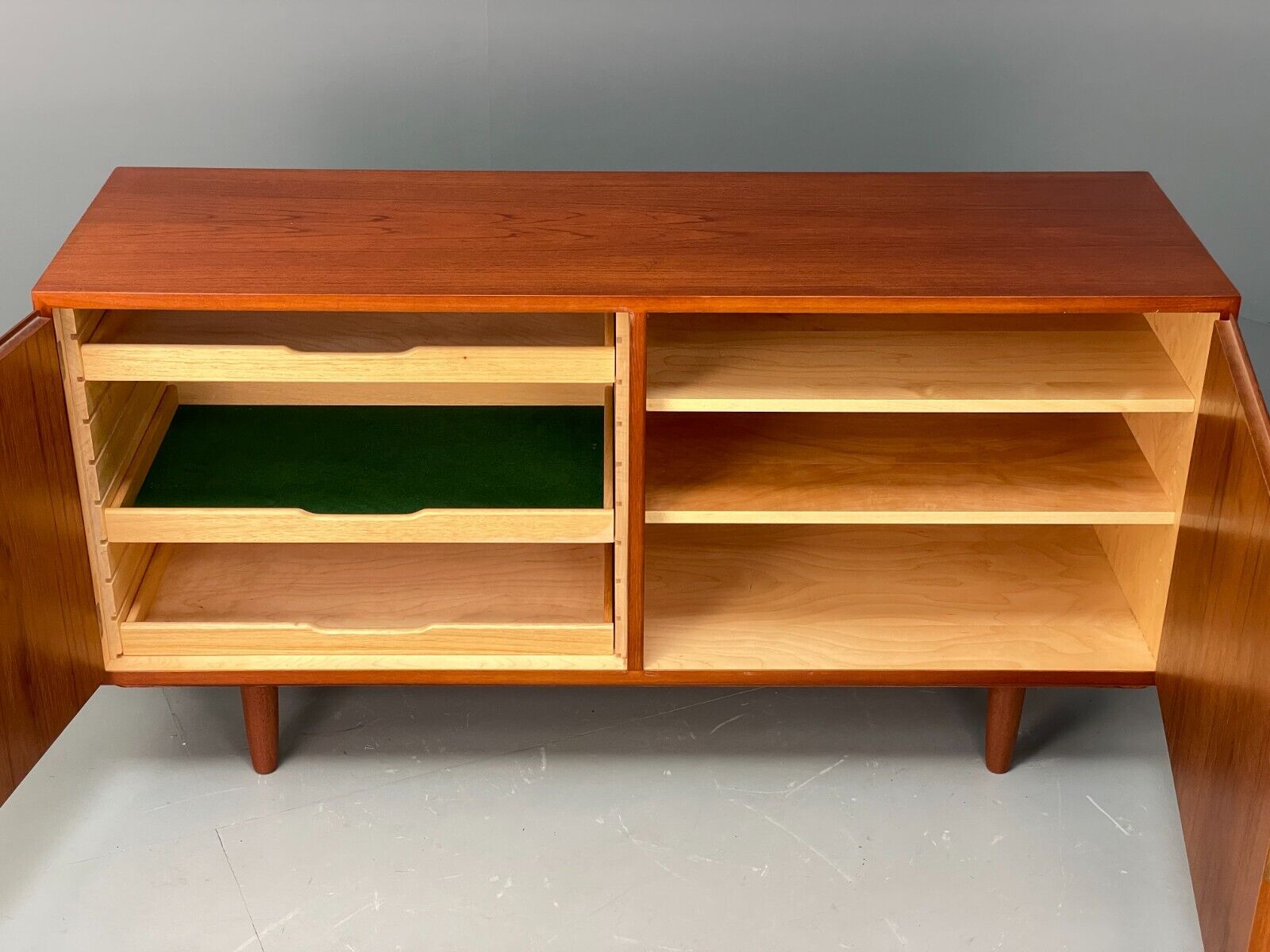 Vintage Danish Teak Sideboard By Poul Hundevad 1960s Retro EB6857 MWOO - UKDK FURNITURE