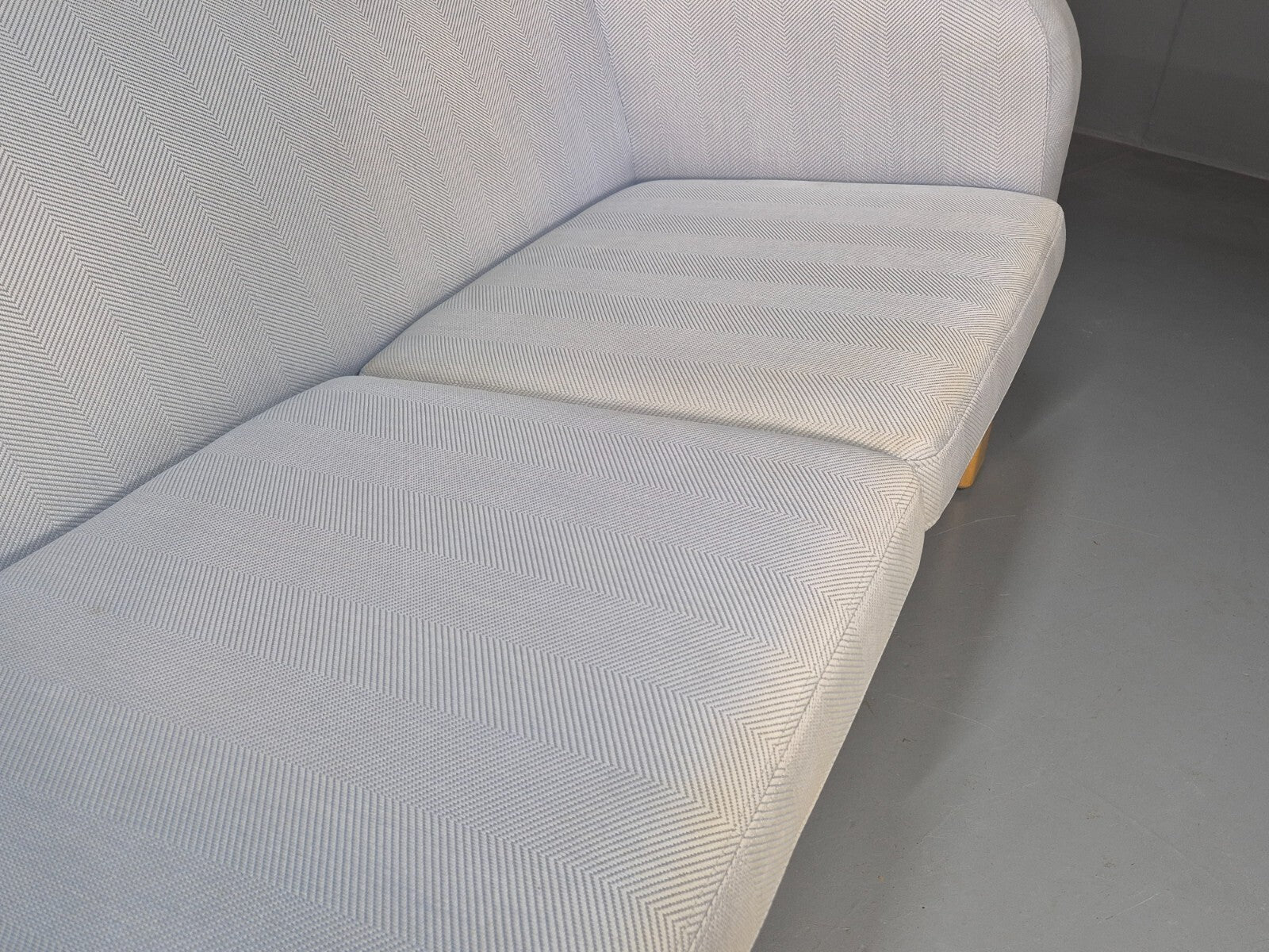 Vintage Swedish 2 Seat Sofa Blue Wool MId century Retro 1970s EB7669 M2SS - UKDK FURNITURE