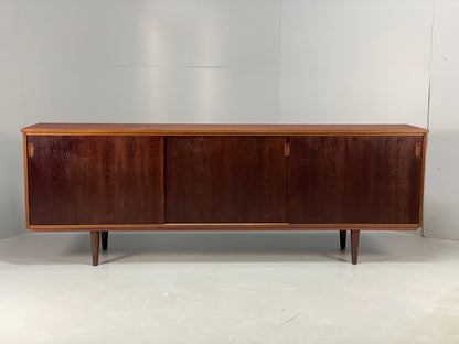 Vintage Danish Oak Sideboard 1970s Retro Shelving Drawers EB10870 MWOO0