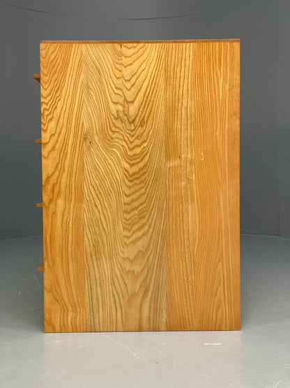 Solid Ash Chest Of Drawers With Mid Century Styled Handles Modern EB9724 MWOO - UKDK FURNITURE