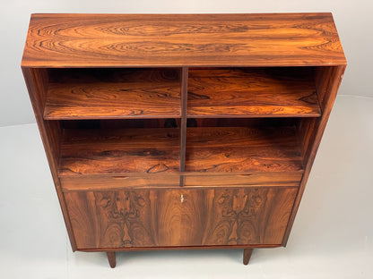 Vintage Danish Midcentury Drop Door Cocktail Cabinet Storage Unit EB8410 MWOO - UKDK FURNITURE