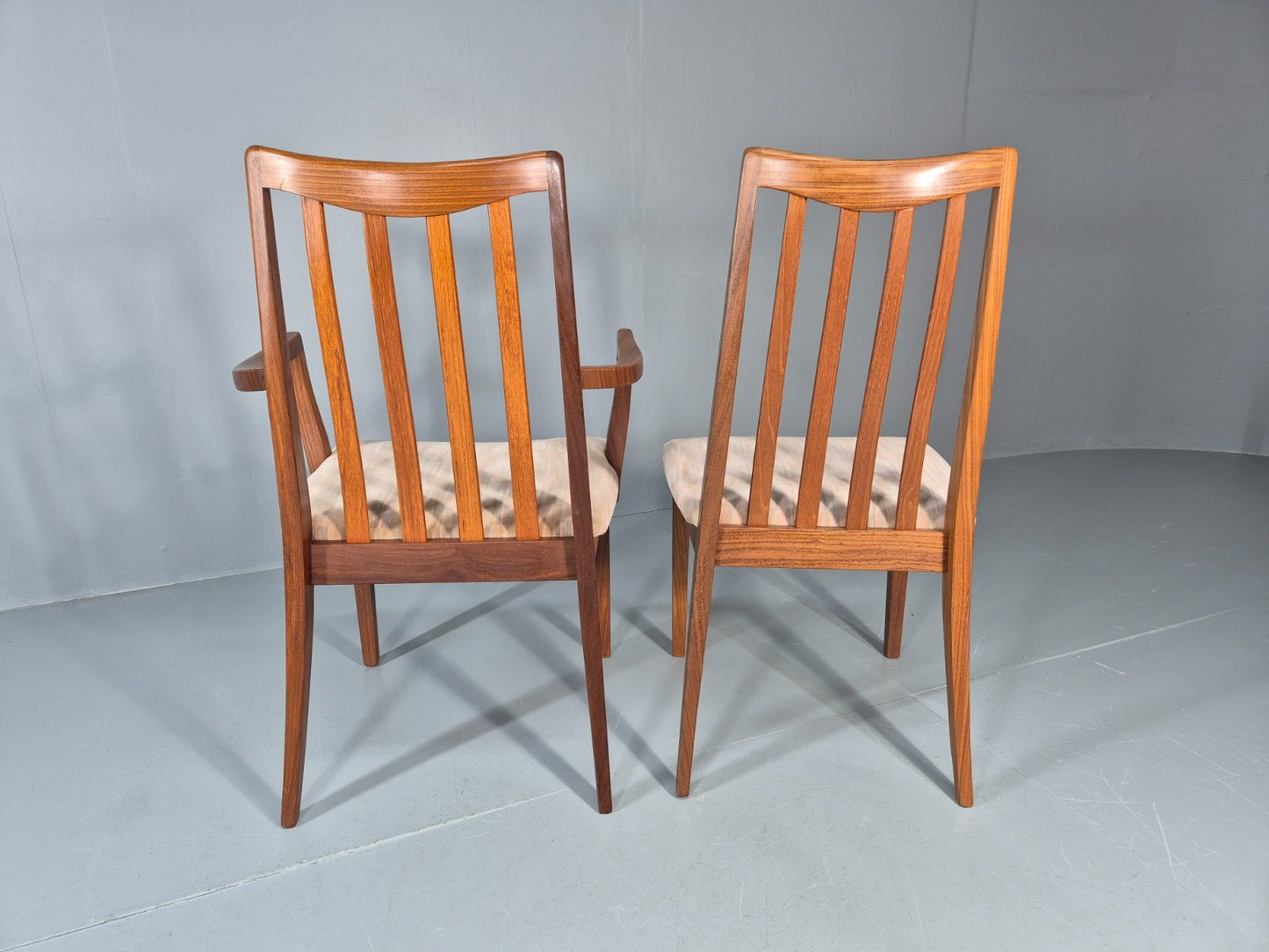 6 G Plan Dining Chairs High Back Fresco Range Red Badge 1980s Retro EB11251 VDIN9