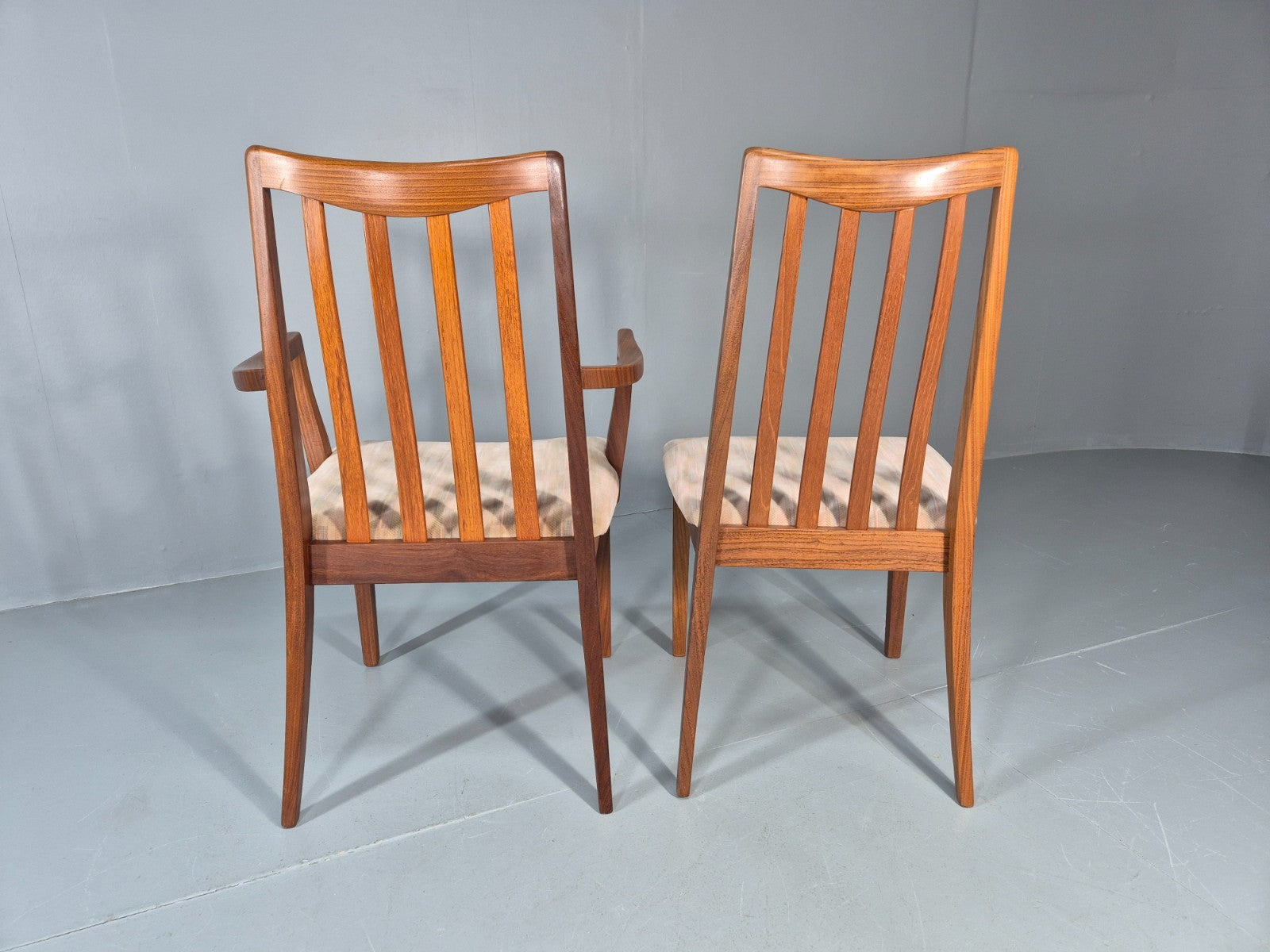 6 G Plan Dining Chairs High Back Fresco Range Red Badge 1980s Retro EB11251 VDIN9