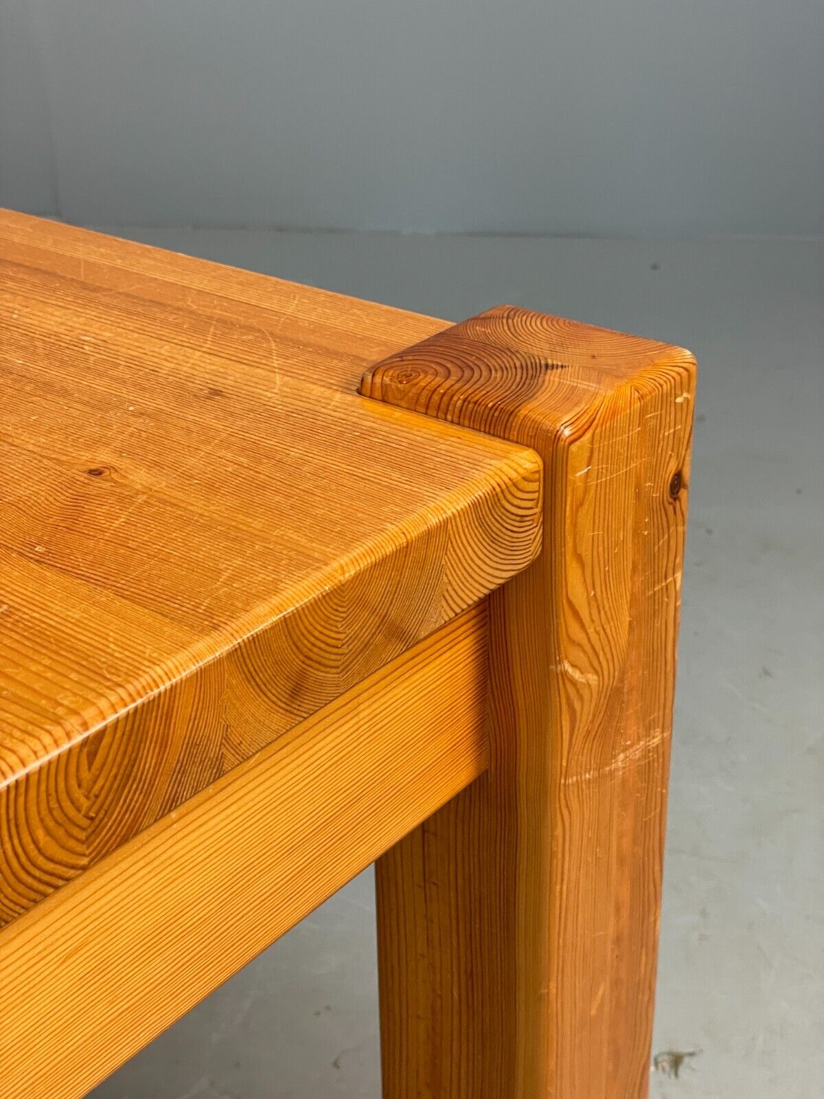 Large Vintage Scandinavian Solid Pine Coffee Table 1980s EB7840 MWOO - UKDK FURNITURE