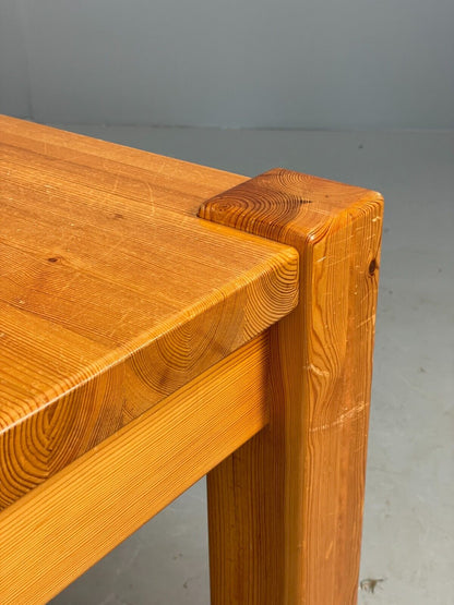 Large Vintage Scandinavian Solid Pine Coffee Table 1980s EB7840 MWOO - UKDK FURNITURE