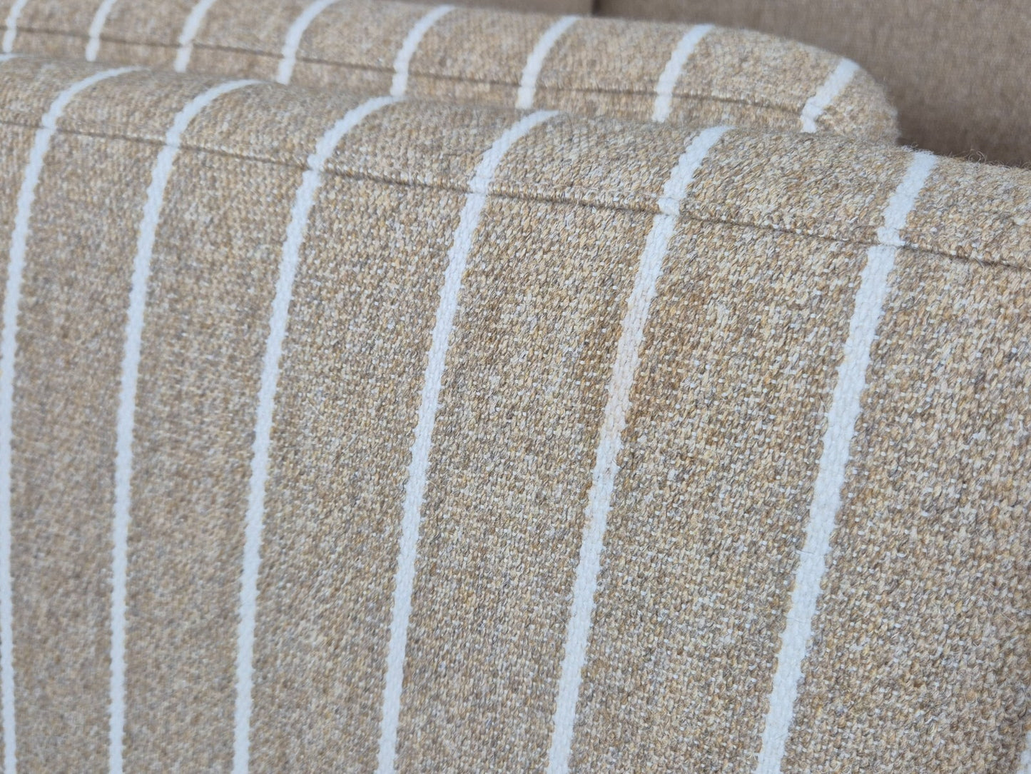 Vintage Danish 2 Seat Sofa Mid Century Beige Wool 1970s Retro EB9641 M2SS - UKDK FURNITURE