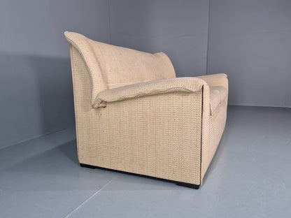 Afra and Tobia Scarpa for B and B Italia Two Seater  Lauriana 80s EB11007 M2SS10