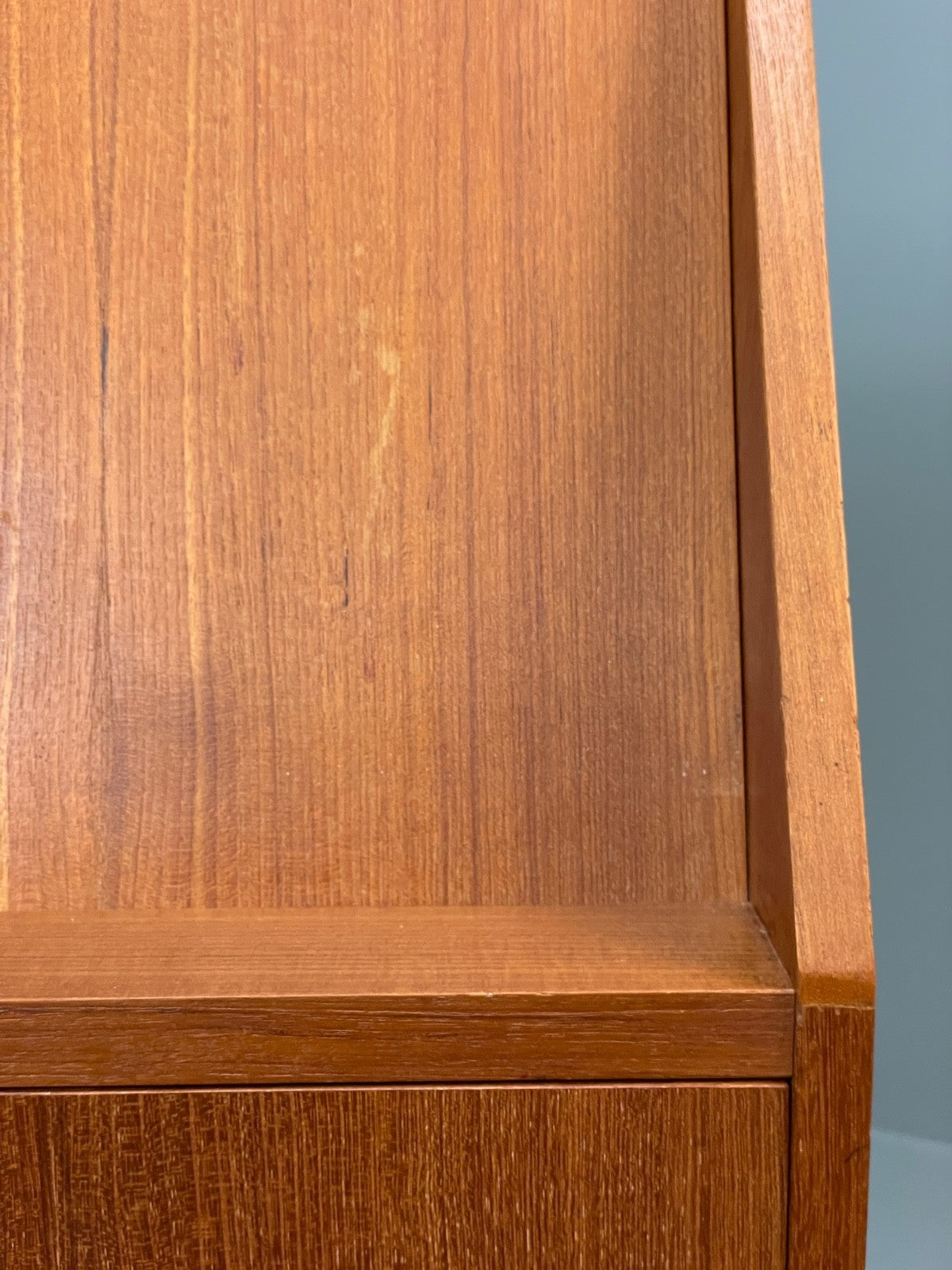 Vintage Danish Teak Bureau Retro 1970s Drawers By Gunnar Nielsen EB10964 MWOO11