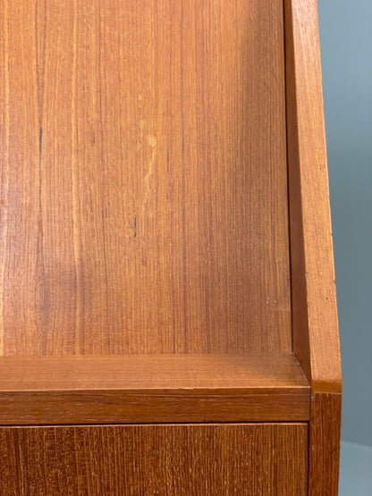 Vintage Danish Teak Bureau Retro 1970s Drawers By Gunnar Nielsen EB10964 MWOO11