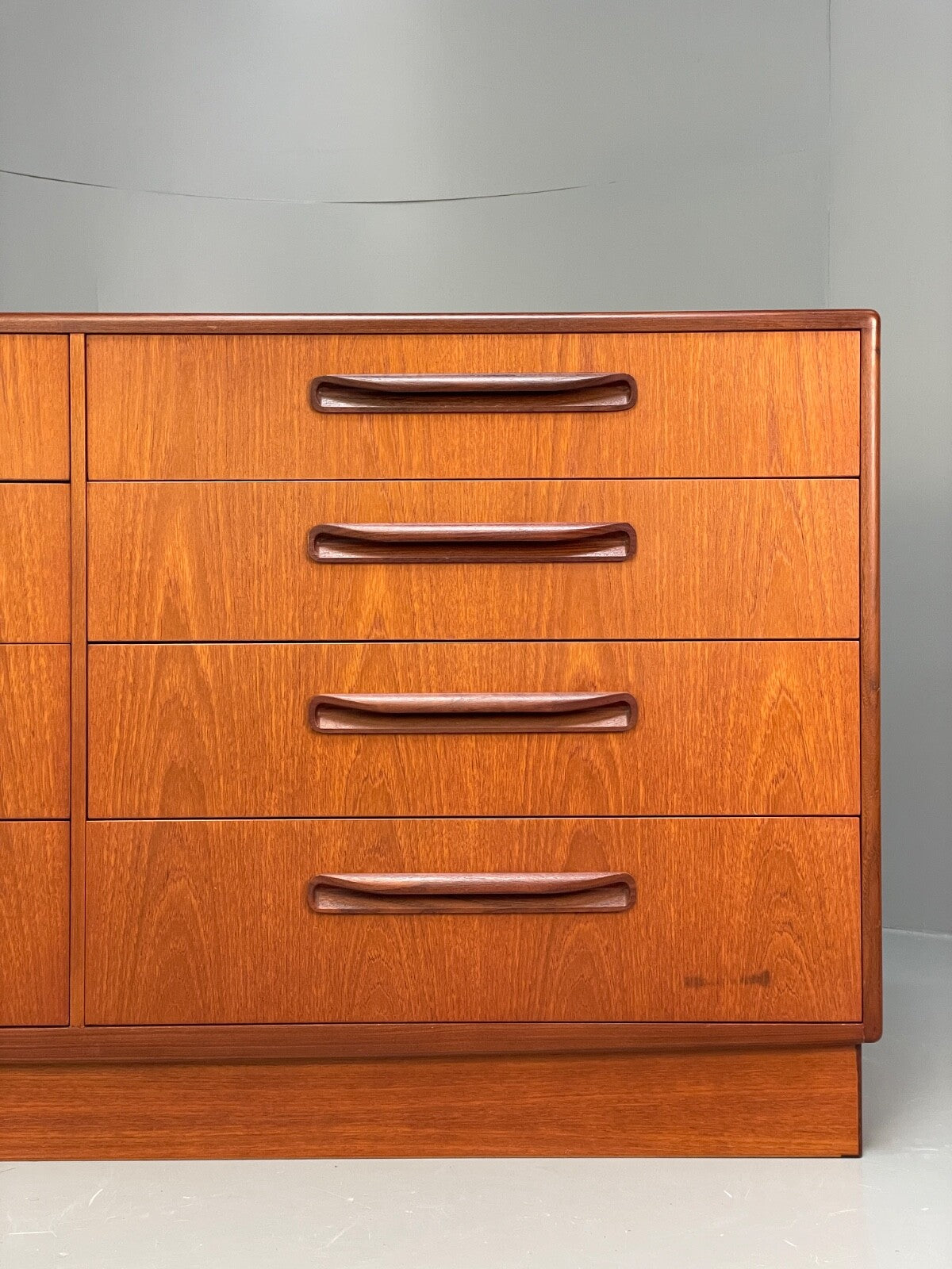 G Plan Fresco Teak Chest Of Drawers Vintage Retro Design 1960s EB9720 MWOO - UKDK FURNITURE