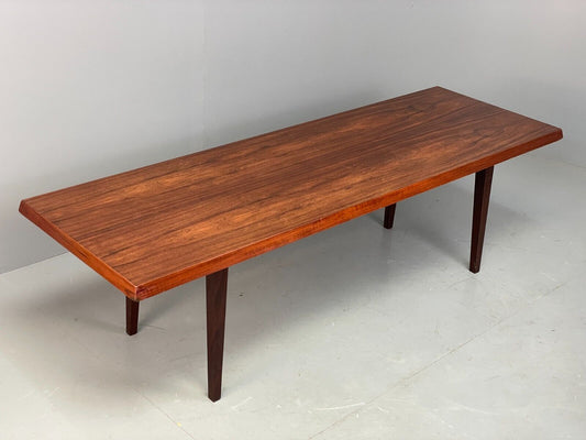 Vintage Danish Teak and Rosewood Coffee Table 1970s EB7554 MWOO - UKDK FURNITURE