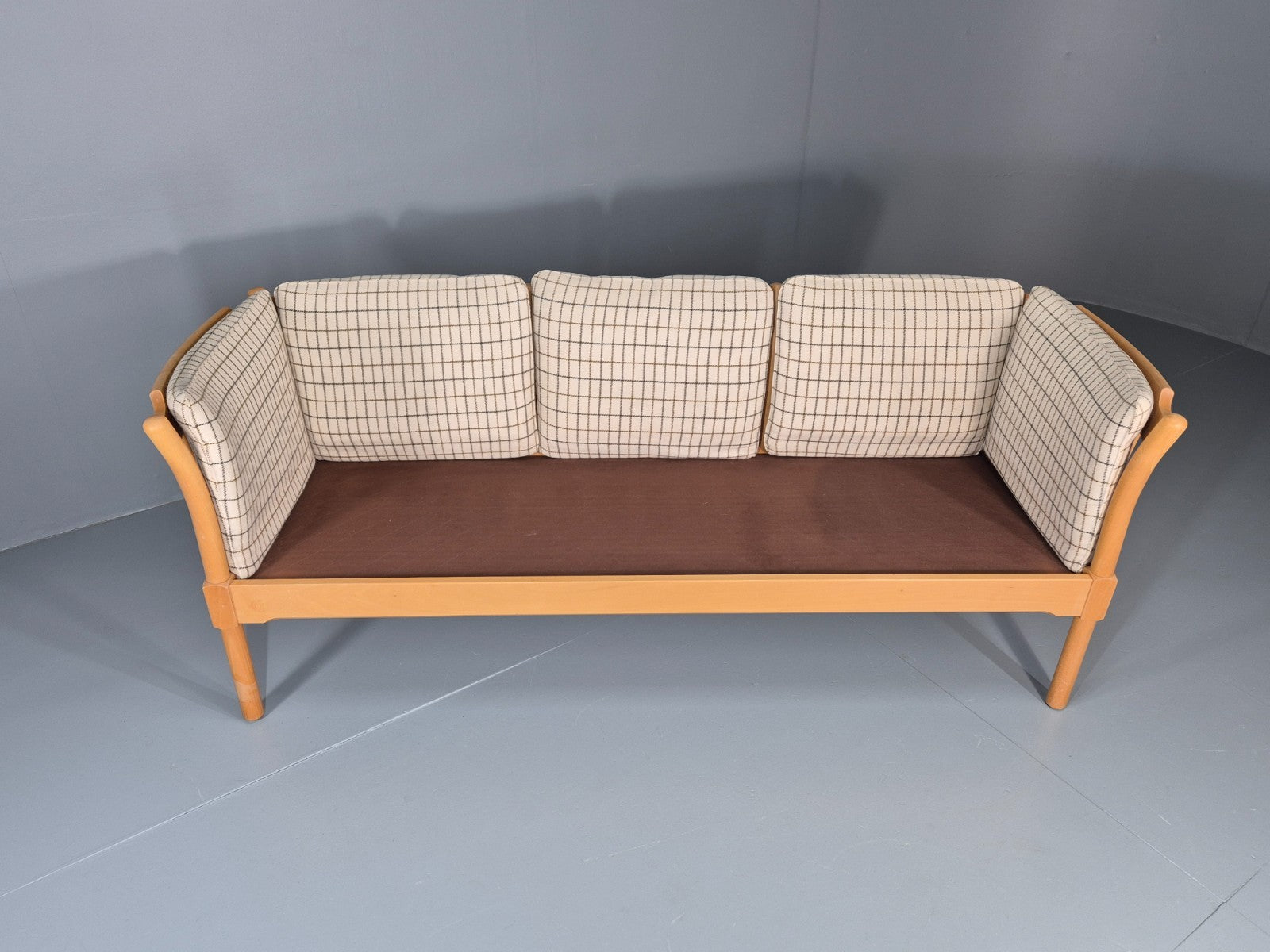 Vintage Danish Three Seater Settee Eric Jorgensen Design 1970s MCM EB11361 M3SS7