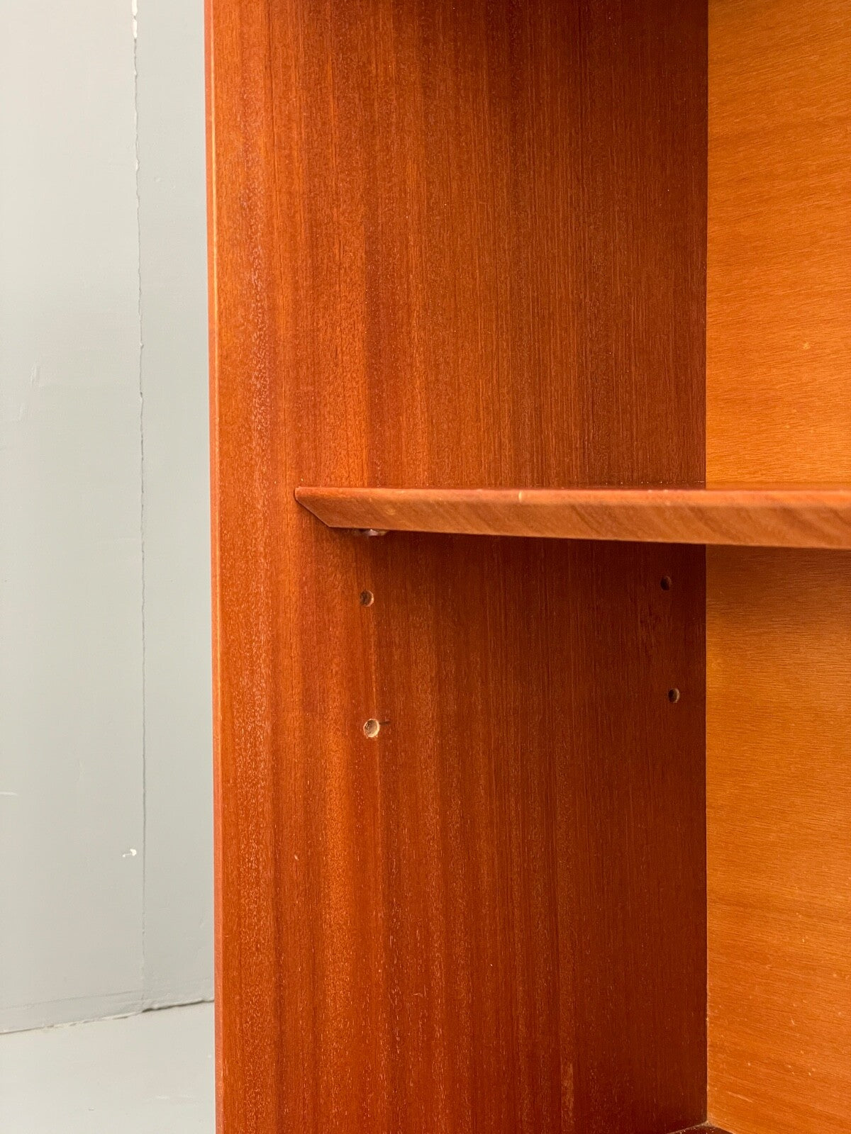 Vintage Teak Glazed Bookcase By Beaver & Tapley EB9503 MWOO - UKDK FURNITURE