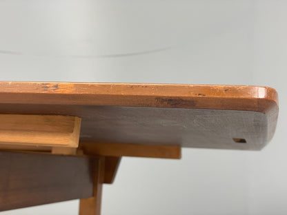 Vintage 1960s Dining Table Walnut Extending Mid Century EB11864 MWOO8