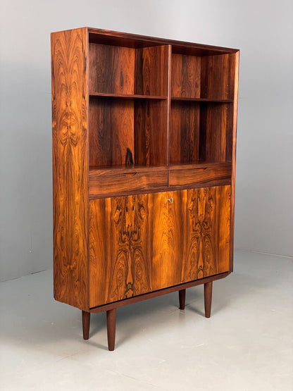 Vintage Danish Midcentury Drop Door Cocktail Cabinet Storage Unit EB8410 MWOO - UKDK FURNITURE
