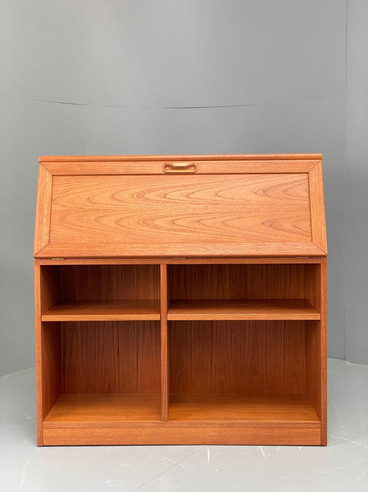 Vintage Teak Writing Desk Bureau By G Plan 1970s Retro Shelving EB11855 MWOO0