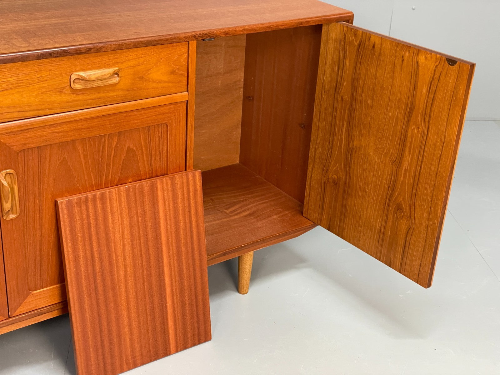 G Plan Teak Sideboard Fresco Range Drawers Shelving Retro 1970s EB10952 MWOO10