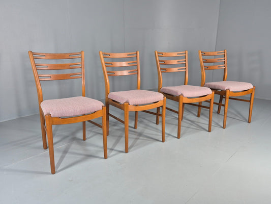 4 Vintage Danish Dining Chairs Della by Farstrup 1960s New Seats EB11920 MDIN0