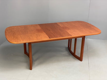 Vintage Teak Extending Dining Table By Troeds Sweden Retro EB10598 MWOO14