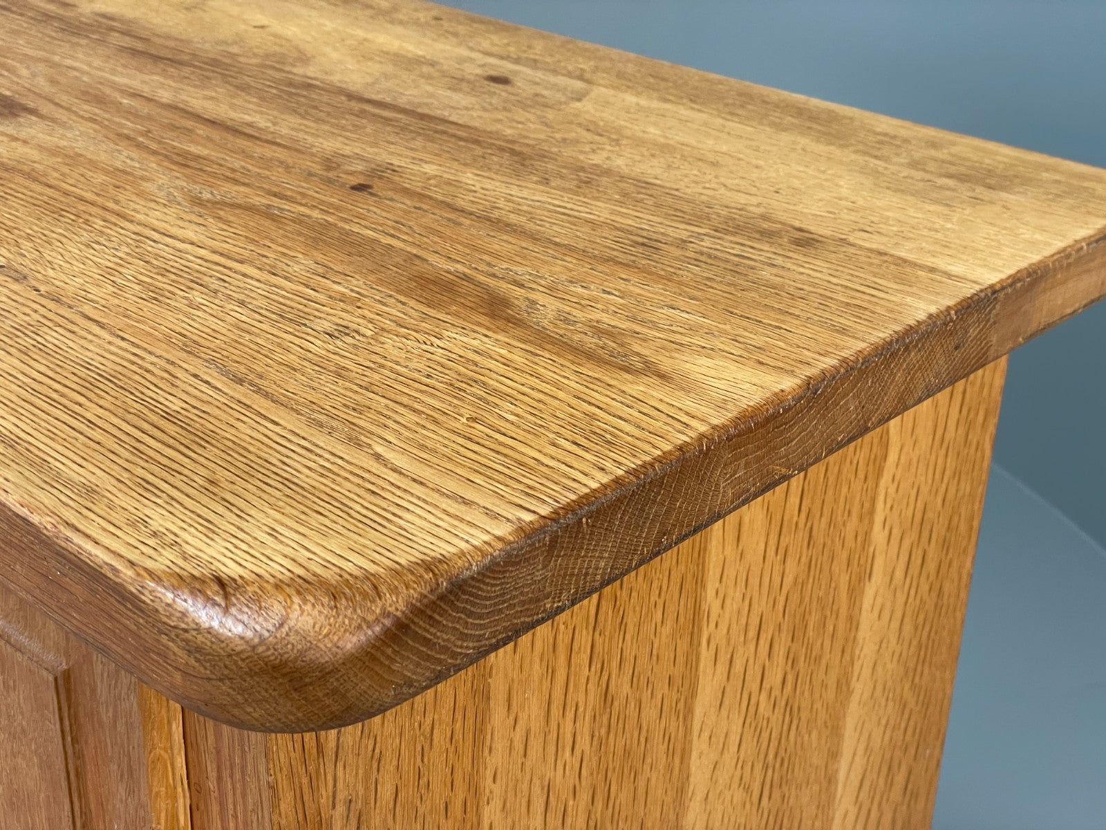 Vintage Solid Oak Sideboard - Henning Kjaernulf Style Danish 1970s EB10826 MWOO17