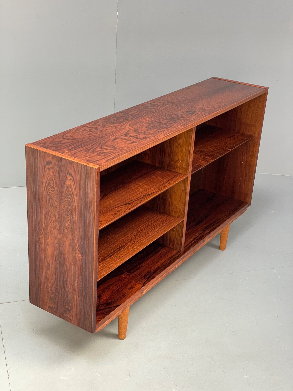Vintage Bookcase By Hundevad Danish Retro Shelving 1970s Mid Century EB9518 MWOO - UKDK FURNITURE