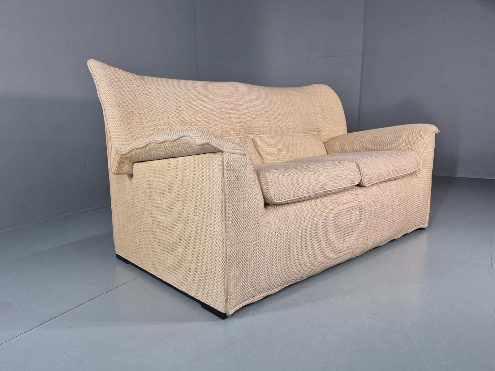 Afra and Tobia Scarpa for B and B Italia Two Seater  Lauriana 80s EB11007 M2SS1