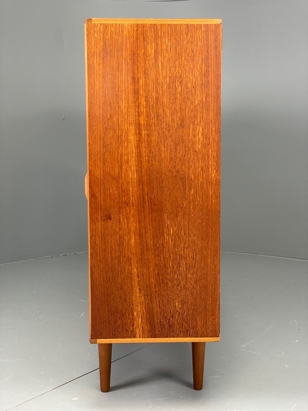 Vintage Teak Glazed Bookcase By H.Gibbs 1960s Shelving Retro  EB10968 MWOO14