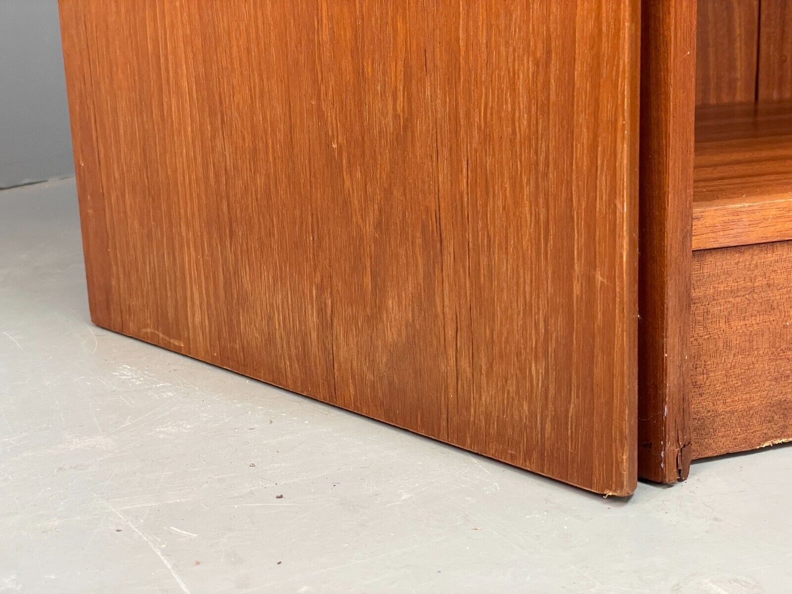 Vintage Teak Extending Home Drinks Bar By Reeds Furniture Shelving EB9119 MWOO - UKDK FURNITURE