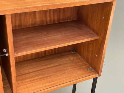 Vintage Modular Teak Wall Unit By Interflex 1960s Retro Drawers EB9822 MWOO - UKDK FURNITURE
