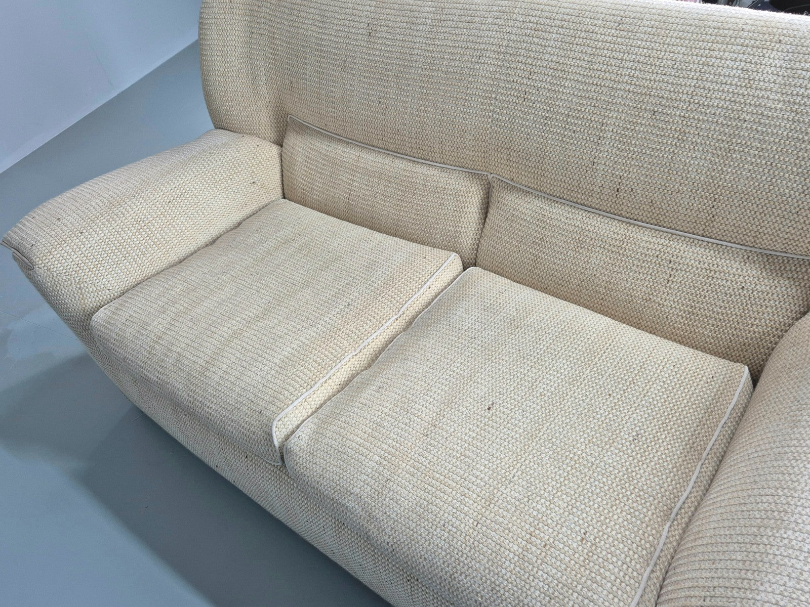 Afra and Tobia Scarpa for B and B Italia Two Seater  Lauriana 80s EB11007 M2SS19