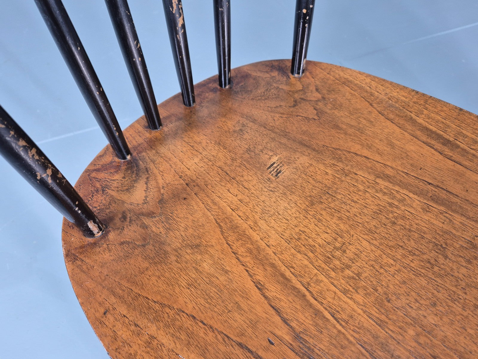 2 Vintage Midcentury Teak dining Chairs Fannet by Ilmari Tapiovaara EB11813 MDIN12