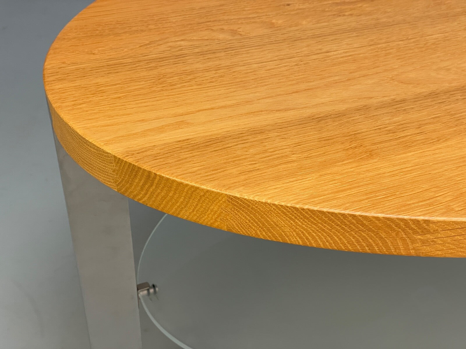 Danish Oval Coffee Table Oak Steel Designed By Ebbe Gehl Naver EB9509 MWOO - UKDK FURNITURE