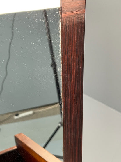 Vintage Compact Dressing Table 1970s Danish Retro Mirrored Storage EB10837 MWOO13