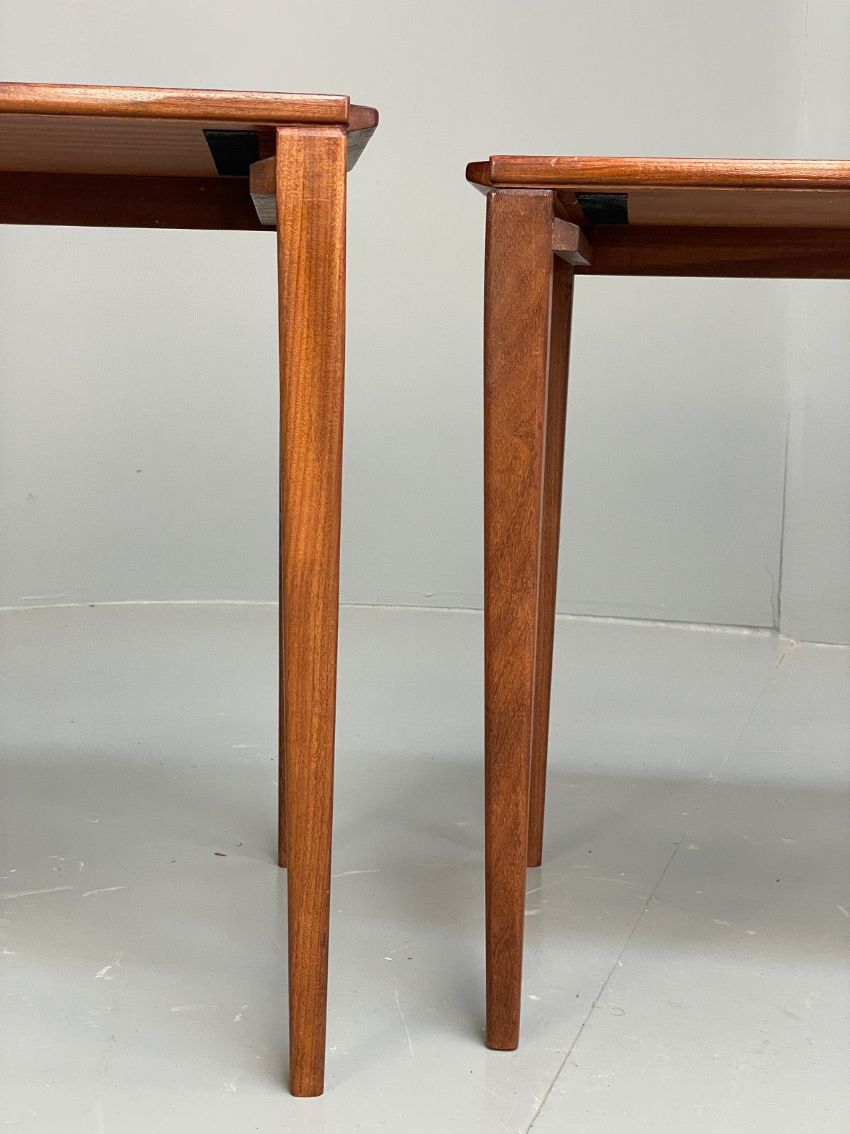 Vintage Richard Hornby Teak Nesting Tables 1960s Retro EB10009 MWOO - UKDK FURNITURE
