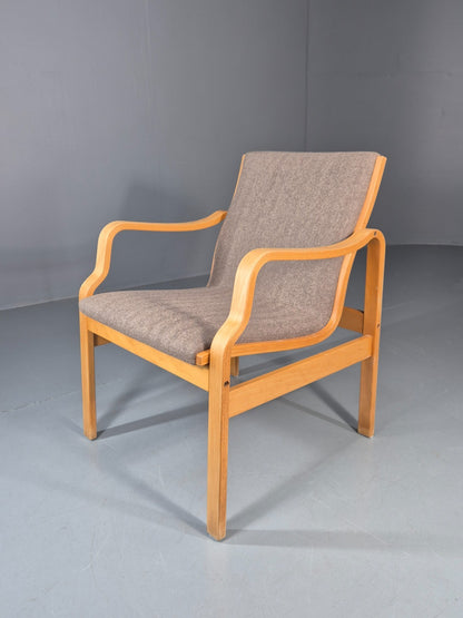 Vintage Bentwood Armchair Danish 1970 Retro Farstrup New Upholstery EB11213 MBEN0