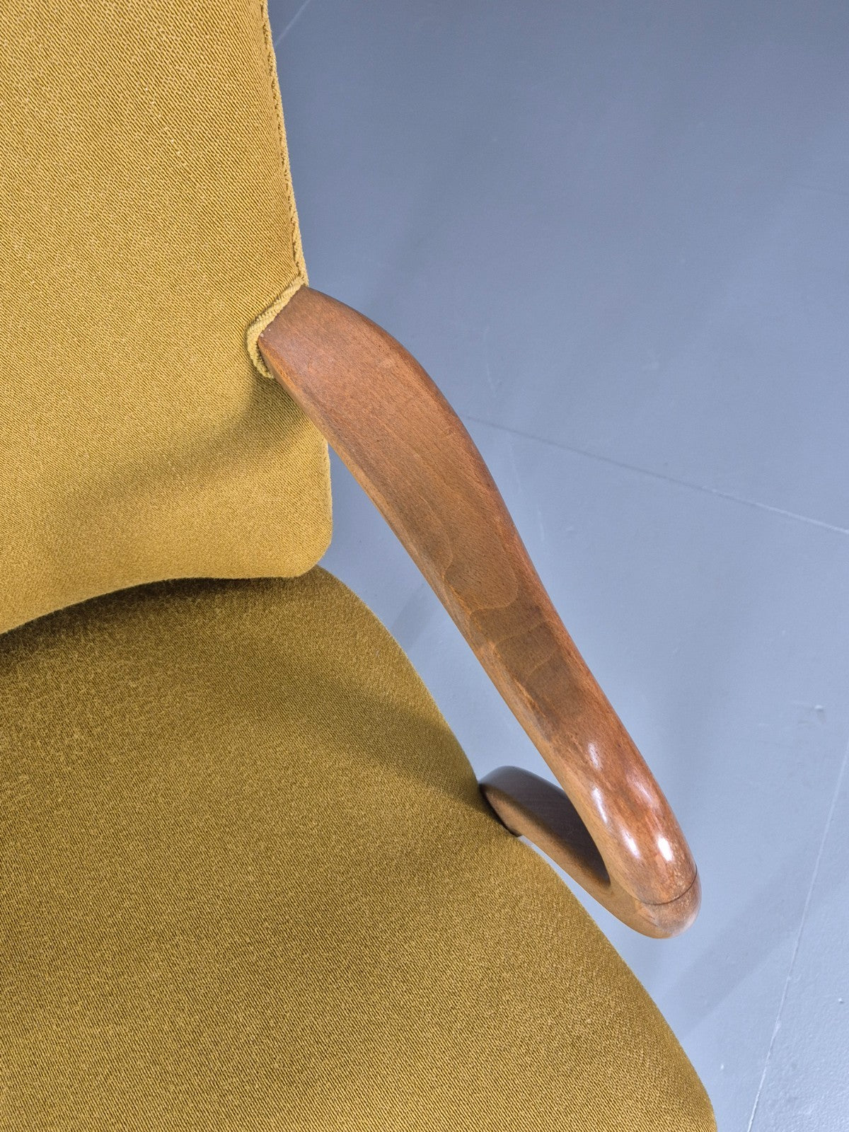 Vintage Mid Century Danish Lounge Chair High Back 1950s Retro EB11815 MNOR5