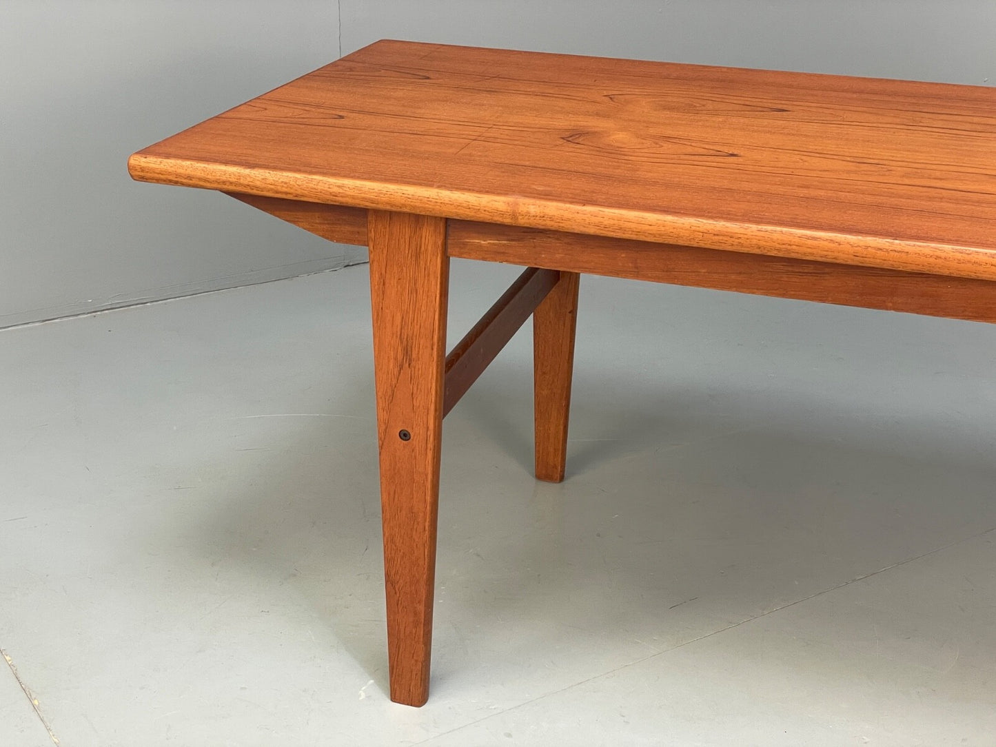 Vintage Danish Teak Coffee Table Retro Mid Century EB9515 MWOO - UKDK FURNITURE