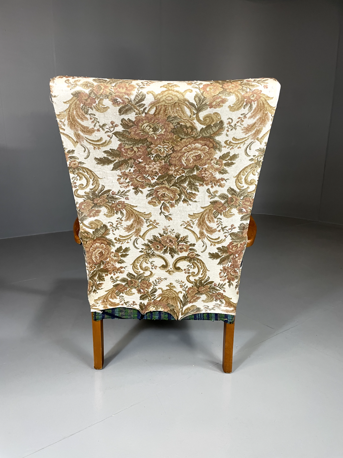 Vintage Mid Century Chair Beech Frame 1960s Retro EB5712 MNOR5