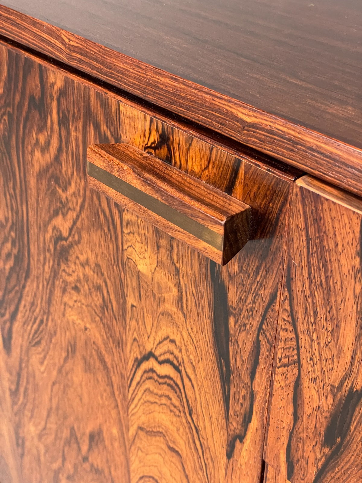 Vintage Danish Sideboard 1970s Mid Century Style Shelving Drawers EB8828 MWOO11