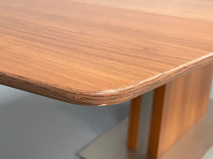 Modern Extending Dining Table By Bo Concept Walnut Effect EB11041 MWOO4