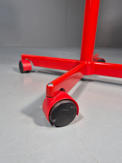 1960s Kevi Task Desk Chair Jorgen Rasmussen MCM Danish Retro Red EB10814 MSWI8