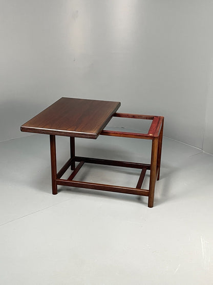 Vintage Extending Side Table 1960s Retro By Arrebo Møbler Danish EB11490 MWOO13