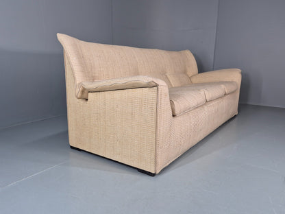 Afra and Tobia Scarpa for B and B Italia Three Seater Lauriana 80s EB11005 V3SS11