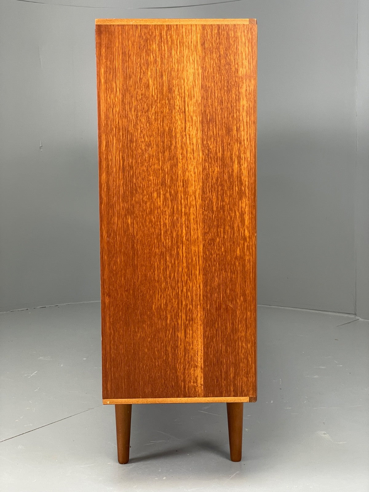Vintage Teak Glazed Bookcase By H.Gibbs 1960s Shelving Retro  EB10968 MWOO16