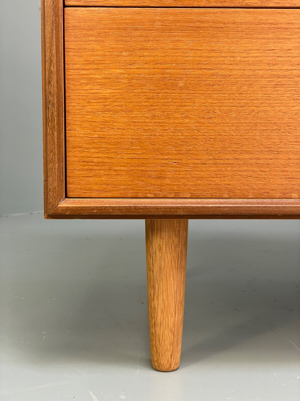 G Plan Teak Chest Of Drawers Vintage 1970s Brass Handles Felt Lined EB9762 MWOO - UKDK FURNITURE