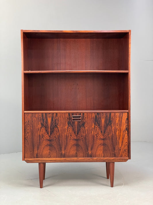 Vintage Danish Bookcase Drinks Cabinet Drop Door Torben B Nielsen EB8727 MWOO - UKDK FURNITURE