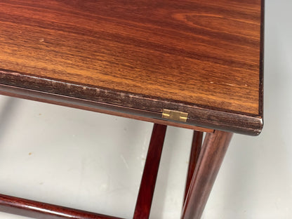 Vintage Extending Side Table 1960s Retro By Arrebo Møbler Danish EB11490 MWOO10