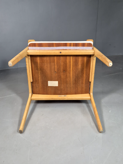 Vintage Danish Elbow Chair Oak Frame Odense Mobler Retro MCM EB6983 MNOR - UKDK FURNITURE
