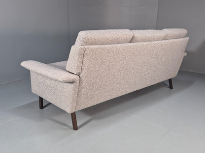 Fritz Hansen Three Seater Sofa by Arne Vodder New Upholstery MCM EB10970 M3SS17