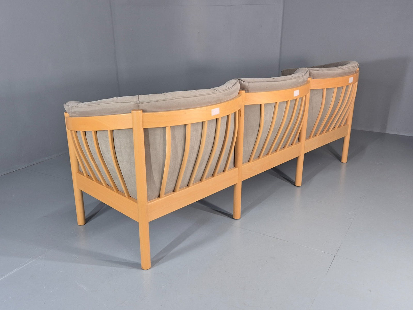 Vintage Three Seater Sofa 1980s Danish Nielaus Jeki Retro MCM EB11348 M3SS18